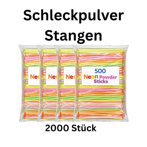 2000x schleckpulverstangen - 2000x,