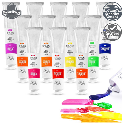 ölfarben neonfarben 50ml - neonfarben,