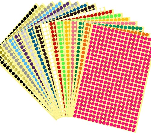 Selbstklebende klebepunkte 6mm - klebepunkte,