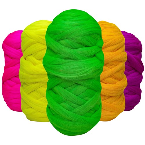 Filzwolle neonfarben ca - neonfarben,