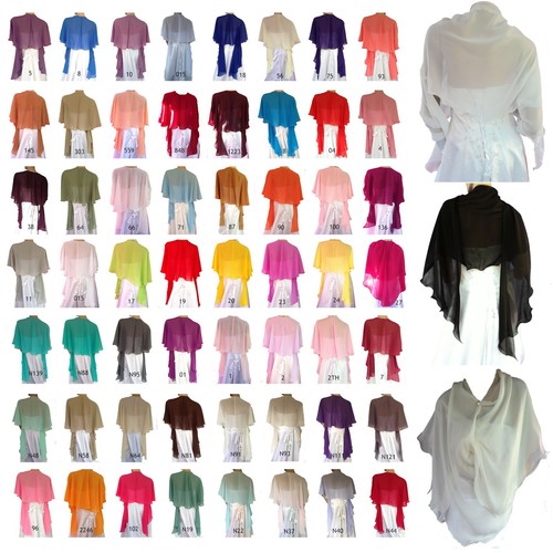 Edle chiffon stola zart - edle, chiffon-stola