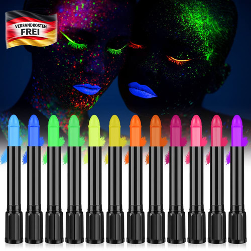 Bodypainting set neon - uv,