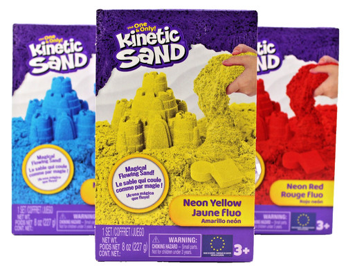 Kinetic sand den - sand, neon-