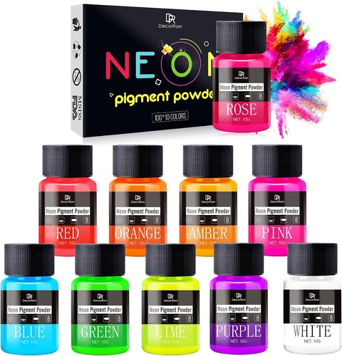 Neon pigment pulver farben - pigment,