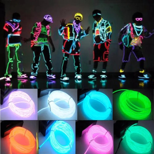Glow draht kabel led neon - draht,