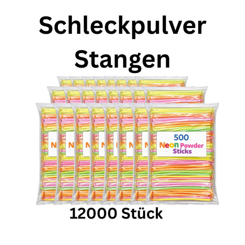 12000x schleckpulver stangen - 12000x,