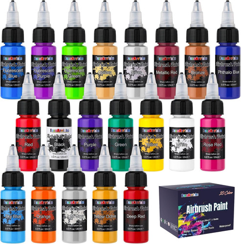 Airbrush farbe farben - 20,